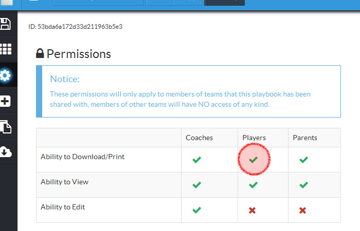 You control the permissions of who can access your playbooks.