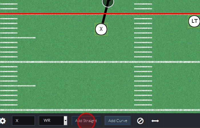 Easily draw any type of route for any player.